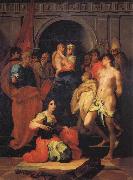 Rosso Fiorentino Madonna Enthrouned with Ten Saints oil painting picture wholesale